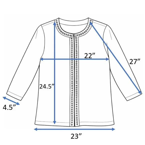 Cathy Daniels Chocolate Brown Bouclé knit Beaded Zip Up Top/Jacket - L - Picture 8 of 8